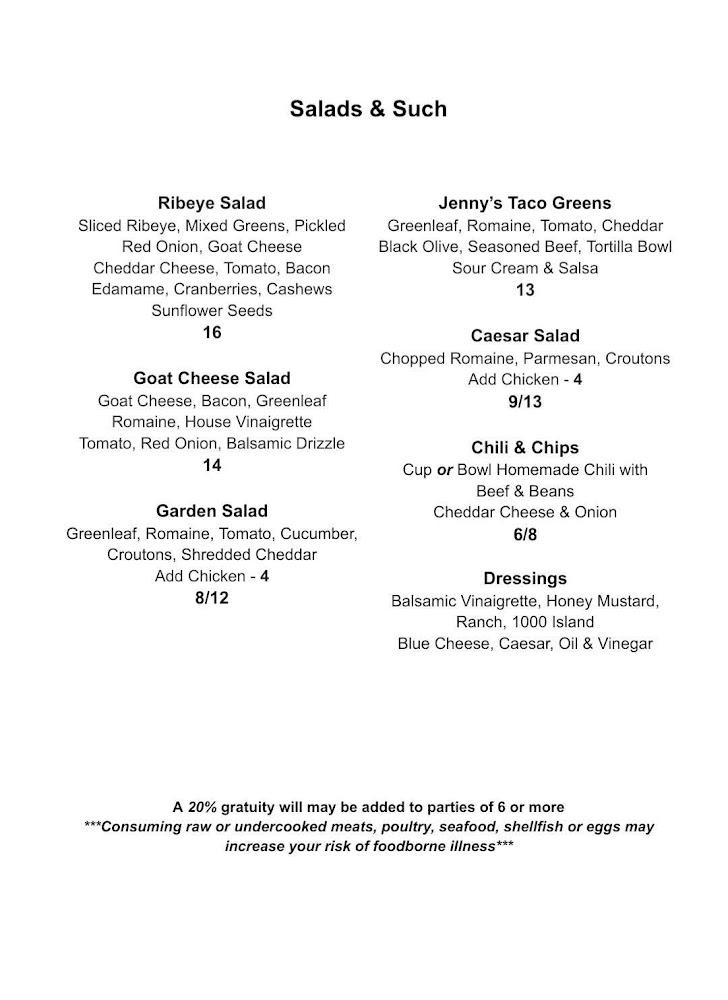 Goat House Grill Menu image 3