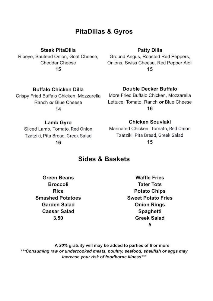 Goat House Grill Menu image 4